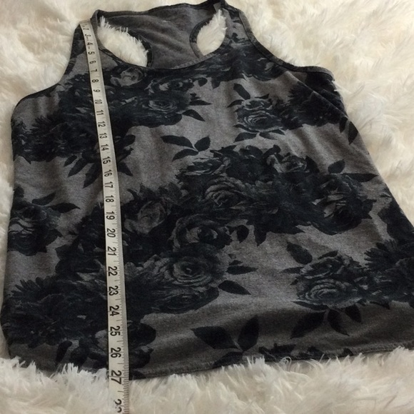 Adidas Floral Print ClimaLite Tank Sz S - Picture 12 of 13